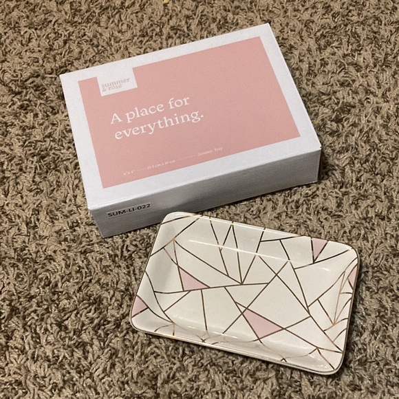 Summer & Rose trinket tray - Picture 2 of 4